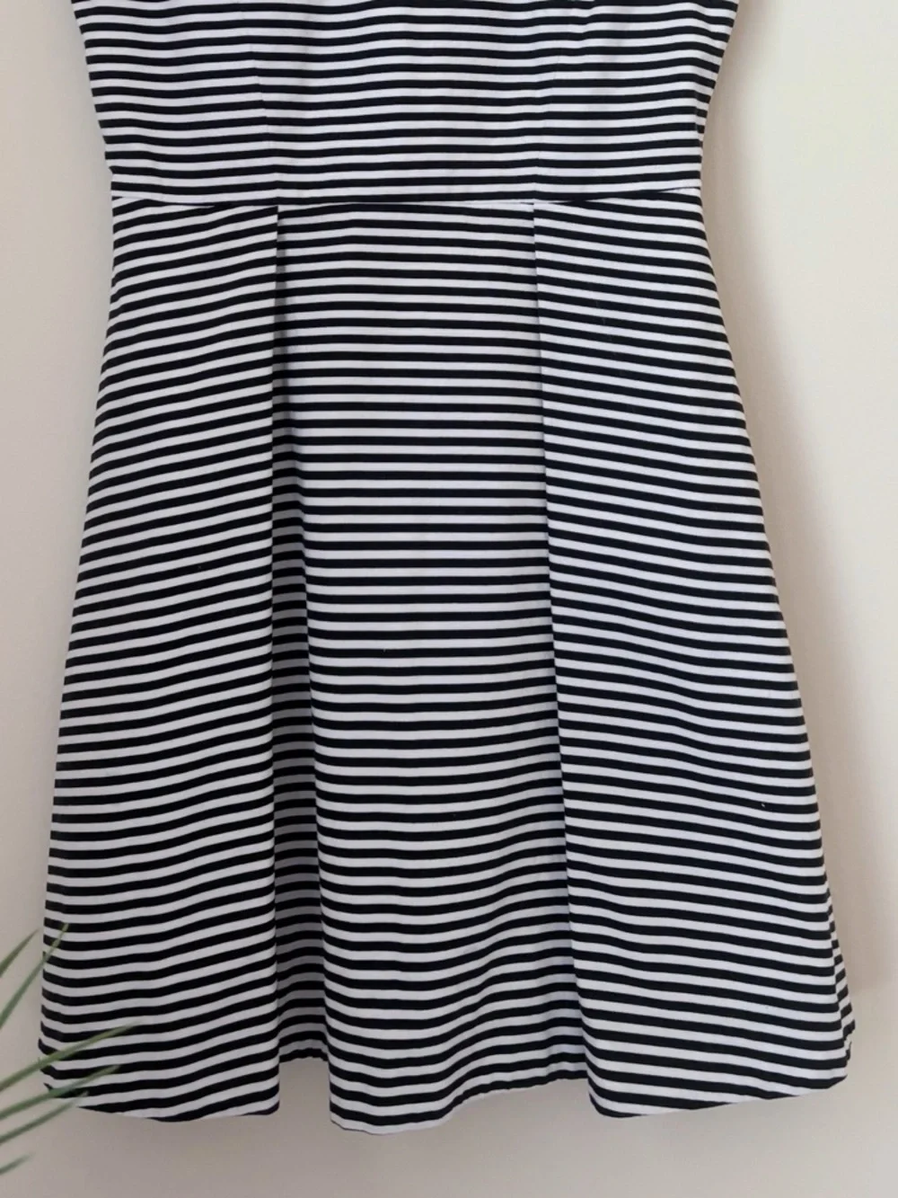 Kate Spade Striped Fit & Flare Dress Sz 2 Classic Preppy